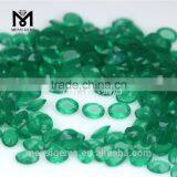 2015 Top Quality Gemstone Green Oval Cut 5 x 7 Synthetic Glass thumbnail-2