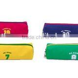 Yellow Colour Canvas Pencil Case Pouch thumbnail-4