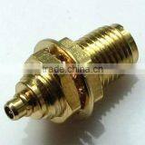 RF Connector Coaxial Connector SMA Connector Male to MMCX Male Adapter thumbnail-1