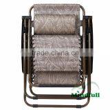 Outdoor Adjustable Zero Gravity Chair Portable Lounge Chair With Pillow thumbnail-3