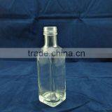 50ml Small Square Glass Wine Bottle thumbnail-1