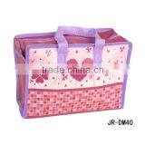 JIRONG PP Non Woven Customized Print Women Handbags Cosmetic Bag Gift Lunch Bag DM40 thumbnail-1