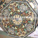 Black Marble Octagonal Table Top