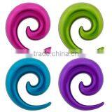 Fashionable UV Acrylic Body Piercing Jewelry Ear Spiral thumbnail-2
