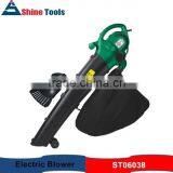 1600W Electric Leaf Blower Vacuum