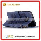 [UPO] Wholesale Luxury Soft Leather Filp Wallet Mobile Phone Accessories Case Cover for Samsung S7 Edge thumbnail-5