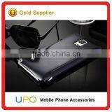 [UPO] Hard Plastic Clear View Mirror Smart Flip Cell Phone Case for Samsung Galaxy Note 4 Back Cover thumbnail-3