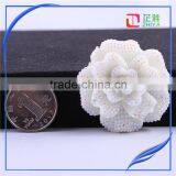 45mm Resin Rose Flower Round Flatback Cabochon Craft Embellishment thumbnail-2