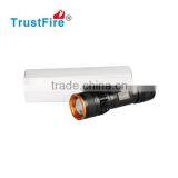 TR-Z3 AAA or 18650 Battery Cree T6 Zoom Led Rechargeable Tactical Flashlight/2015 New Wholesale Cree Flashlight