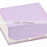 Elegant Purple Paper Jewelry Box With Magnet Closure