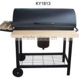 Foldable Table Trolley Charcoal BBQ Smoker thumbnail-1