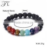 New Design Jewelry Natural Stone Bracelet Lava Stone Bracelet thumbnail-2