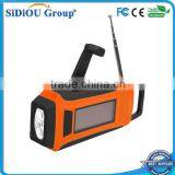 Waterproof Dynamo Rechargeable Flashlight Radio Led Flashlights