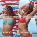 Floating on an Air Mattress in a Swimming Pool