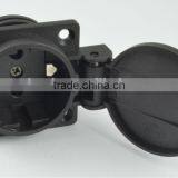 New Products 2016 China Wholesales European 2 Round Pin Waterproof Electrical Power Sockets,outdoor Waterproof Socket