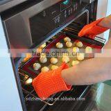 Silicone Heat-resistant Grilling Oven BBQ Gloves for Cooking / Baking thumbnail-3