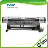 Cheap 2.5m WER-ES2502 Eco Solvent Printer With DX5 Print Head Roll up Printer