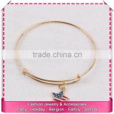 Cheap custom made metal bracelets, womens rose gold bracelets wholesale