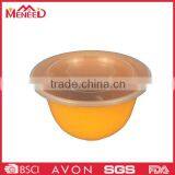 Modern Kitchen Use Multicolor Non-toxic Durable Plastic Microwave Bowl With Lid thumbnail-5