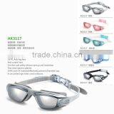 Yiwu Wholeasle New Design AK3117 Myopia Anti Fog Adult Swim Goggles thumbnail-1