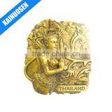 GOLD-LOOK FINISHING Thailand Souvenir Resin 3D Fridge Refrigerator Thai Magnet thumbnail-1