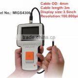 HD 4mm Industrial Endoscope Videoscope With 3Mtrs Cable for Aircraft Turbines Inspection thumbnail-1