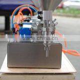 10-300ml Single Head Pneumatic Horizontal Cream Shampoo Paste Filling Machine thumbnail-4
