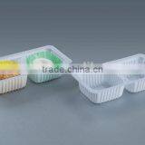 Disposable PS, BOPS Plastic Small Inner Trays With 3 Compartments thumbnail-3