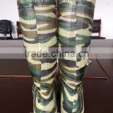 Camouflage Rain Boots Ladies Transparent Work Boots PVC Safety Shoes thumbnail-3