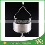 Outdoor Garden Solar Power Light Saturn Spiral Wind Spinner thumbnail-3