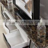 E378 Marble Top tv Stand Modern Living Room tv Cabinet Design thumbnail-2
