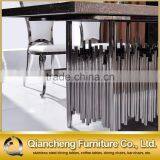 Stainless Steel Dining Table Bases for Glass Dining Tops thumbnail-3