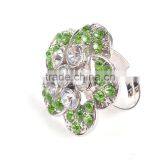 Green Jewel Finger Ring &fashion Jewelry thumbnail-1