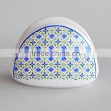 Napkin Holder, Porcelain With Decal thumbnail-1