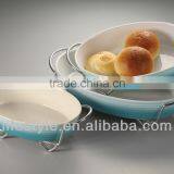 Ceramic Baker Plate With Rack thumbnail-1