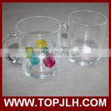High Quality Custom Logo Printed Glass Beer Mug for Sublimation thumbnail-4