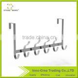 Hot Sale Home Living Room Bathroom Kitchen Coats Towels Storage Over The Door Hook thumbnail-1