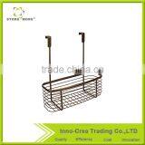 Small Brown Kitchen Cabinet Wire Storage Boxes thumbnail-1