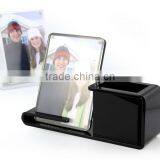 Hot Selling Acrylic Magnetic Photo Frame/square Acrylic Photo Frame With Pen Holder thumbnail-2