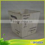 Fashionable Decorative Hand Craft Retangle Basket Wood/Wooden Planter thumbnail-3