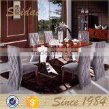 Ebony Lacquer Dining Furniture, Royal Dining Room Furniture, High End Furniture Dining Room Sets thumbnail-3