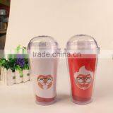 450ML PS Color Changing Tumbler With Lid for Promotional thumbnail-1