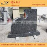 Chinese Green Granite Headstones Simple Design thumbnail-4