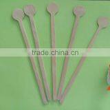 Utensil Coffee Stirrers Wooden Disposable 140*5*1.3 mm A Grade Chemical Free thumbnail-4
