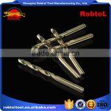 10mm Nano Titanium Coating Straight Shank Hss Twist Drill Bits Cobalt Fully Ground Bright Finish Drilling Metal Forged Alloy thumbnail-2