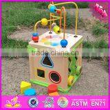 Wooden Colorful Abacus Math Montessori Toy W11B123 thumbnail-2