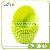 Pass Test FDA Food Safe Grade 3D Silicone Cupcake Mold thumbnail-6