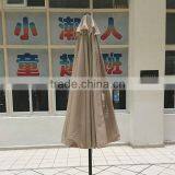 Outdoor 9FT Tan Garden Market Fiberglass Umbrella thumbnail-3