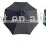 High Quality 210g/m2 Fabric One Long Pole Outdoor Patio Table Wooden Umbrella thumbnail-6