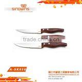 A-SK050 Super Quality Stainless Steel Steak Knife Set With Wooden Handle thumbnail-1